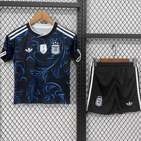 2026 World Cup Argentina Away Kids Soccer Jersey