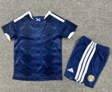 2026 World Cup Scotland Home Kids Soccer Jersey