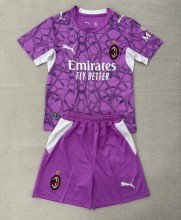 26-27 ACM Pink Goalkeeper Kids Soccer Jersey