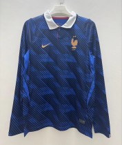 2026 World Cup France Home Long sleeves Fans Soccer Jersey (长袖)