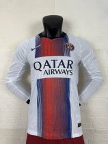 26-27 PSG Away Long Sleeve Player Version Soccer Jersey*长袖球员