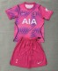 26-27 TOT Pink GoalKeeper Kids Soccer Jersey