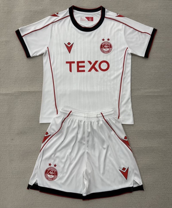 26-27 Aberdeen Away Kids Soccer Jersey