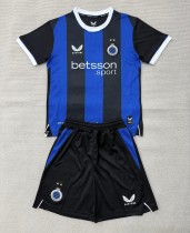 26-27 Club Brugge Home Kids Soccer Jersey