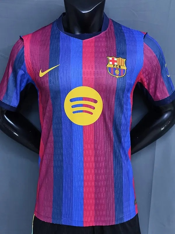 26-27 BAR Home Player Version Soccer Jersey