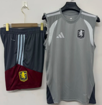 26-27 Aston Villa High Quality Tank Top And Shorts Suit 26-27 Aston Villa High Quality Tank Top And Shorts Suit