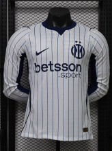 26-27 INT Away Long Sleeve Player Version Soccer Jersey*长袖球员