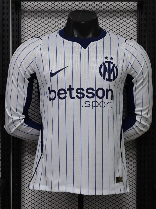26-27 INT Away Long Sleeve Player Version Soccer Jersey*长袖球员