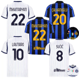 26-27 INT Away Long Sleeve Player Version Soccer Jersey*长袖球员