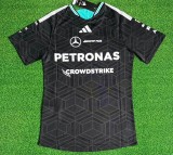 2026 Benz New Pattern Player Version Heat Transfer Printing Short Sleeve Racing Suit