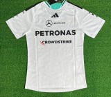2026 Benz New Pattern Player Version Heat Transfer Printing Short Sleeve Racing Suit