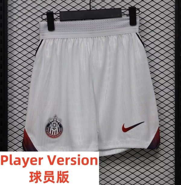 26-27 Chivas Away Player Version Shorts Pants(球员短裤)