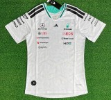 2026 Benz New Pattern Player Version Heat Transfer Printing Short Sleeve Racing Suit