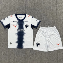 26-27 Monterrey Away Kids Soccer Jersey