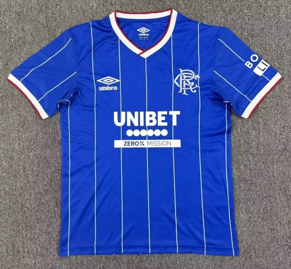 26-27 Rangers Home Fans Soccer Jersey