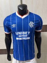 26-27 Rangers Home Player Version Soccer Jersey