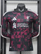 26-27 LIV Third Long Sleeve Player Version Soccer Jersey*长袖球员