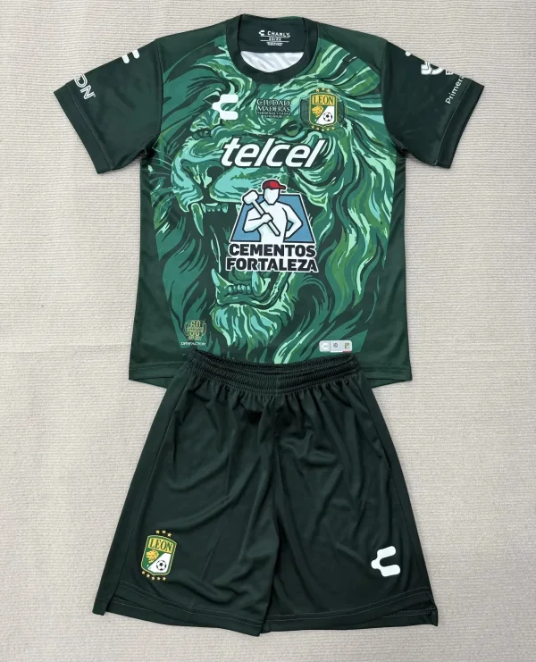 26-27 Leon Home Kids Soccer Jersey
