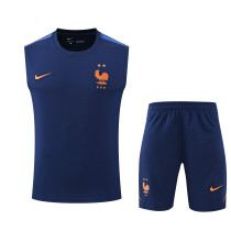 26-27 France High Quality Tank Top And Shorts Suit 26-27 France High Quality Tank Top And Shorts Suit