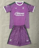 26-27 Club America Purple GoalKeeper Kids Soccer Jersey
