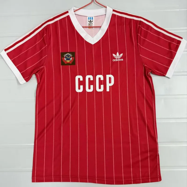 1982-1983 Soviet Union Home Retro Soccer Jersey