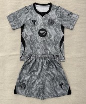 26-27 BAR Gray Goalkeeper Kids Soccer Jersey