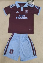 26-27 Aston Villa Home Kids Soccer Jersey*带广告 26-27 Aston Villa Home Kids Soccer Jersey*带广告