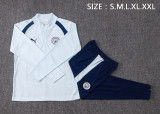 26-27 Man City High Quality Half Pull Tracksuit