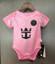 26-27 Inter Miami Home Baby Infant Crawl Suit 26-27 Inter Miami Home Baby Infant Crawl Suit