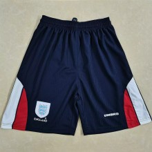 1998 England Home Retro Shorts Pants