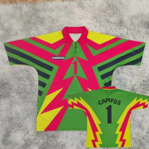 1994 Mexico Red Campos #1 GoalKeeper Retro Soccer Jersey 1994 Mexico Red Campos #1 GoalKeeper Retro Soccer Jersey