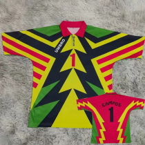 1994 Mexico Black Green Campos #1 GoalKeeper Retro Soccer Jersey 1994 Mexico Black Green Campos #1 GoalKeeper Retro Soccer Jersey