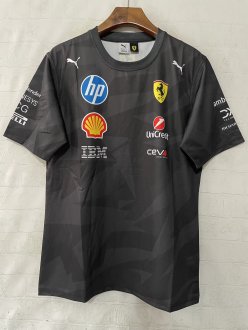 2026 F1 Ferrari New Pattern Short Sleeve Racing Suit
