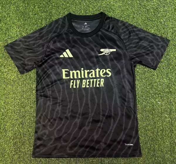 26-27 ARS Black GoalKeeper Fans Soccer Jersey