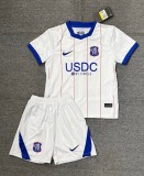 26-27 CHE Third Kids Soccer Jersey*带广告