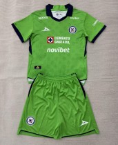 26-27 Cruz Azul Green Goalkeeper Kids Soccer Jersey