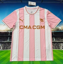 26-27 Marseille Pink Special Edition Fans Soccer Jersey