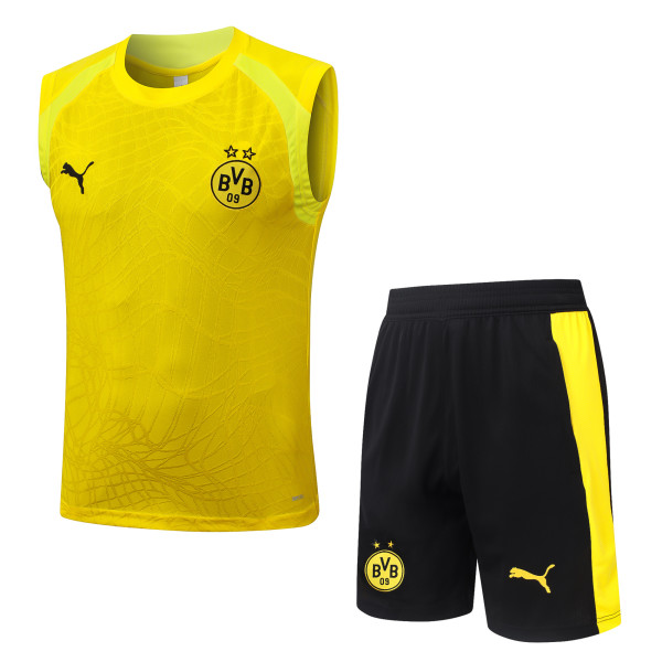26-27 Dortmund High Quality Tank Top And Shorts Suit