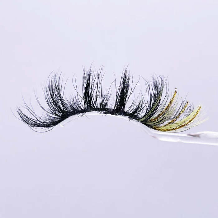 Colorful Gillter Mink Lashes MOQ5