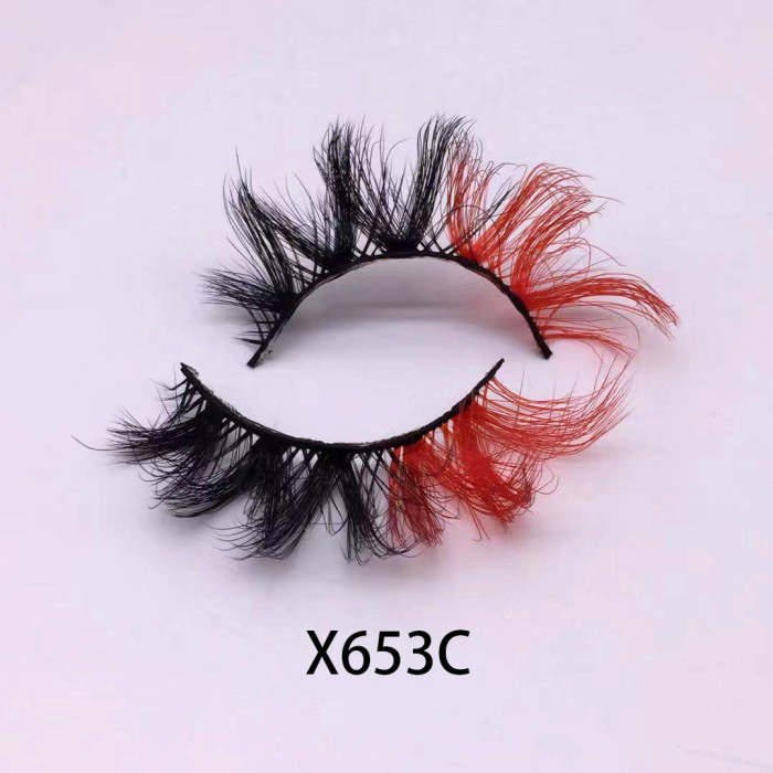 Colorful Synthetic Lashes - free shipping