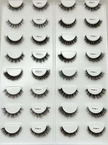 Customized 12MM Lashes Free Shipping (MOQ10)