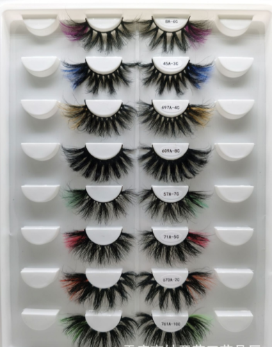 Fluffy Colorful Mink Lashes