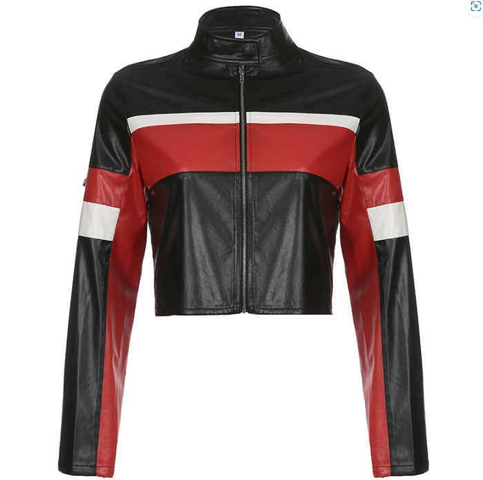 Women Fashion PU Jacket