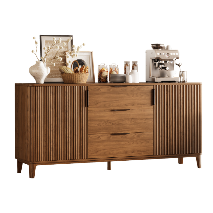 UGTOO 59In Modern Sideboard Buffet Cabinet | Kitchen Storage