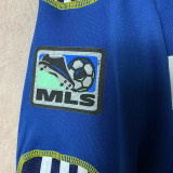 2011/12  LA Galaxy FC Blue Retro Long Sleeve Jersey