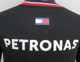 2022 Mercedes AMG Petronas F1 Black Long Sleeve Team T-Shirt