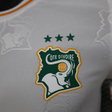 2025 Ivory Coast Special Edition White Player Version Jersey