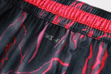C2440 Jordan Grey Red Casual Short Pants