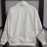 2025/26 AC White Retro Windbreaker