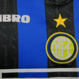 1997/98 In Milan Home Retro Long Sleeve Soccer Jersey